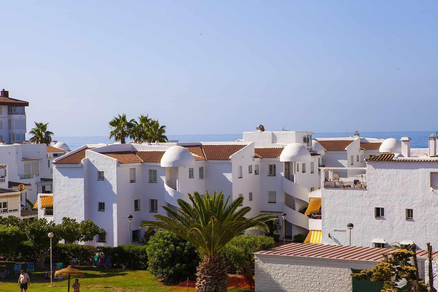 A 100M De Playa Piscina Y Todos Los Servicios Apartman Torrox Kültér fotó