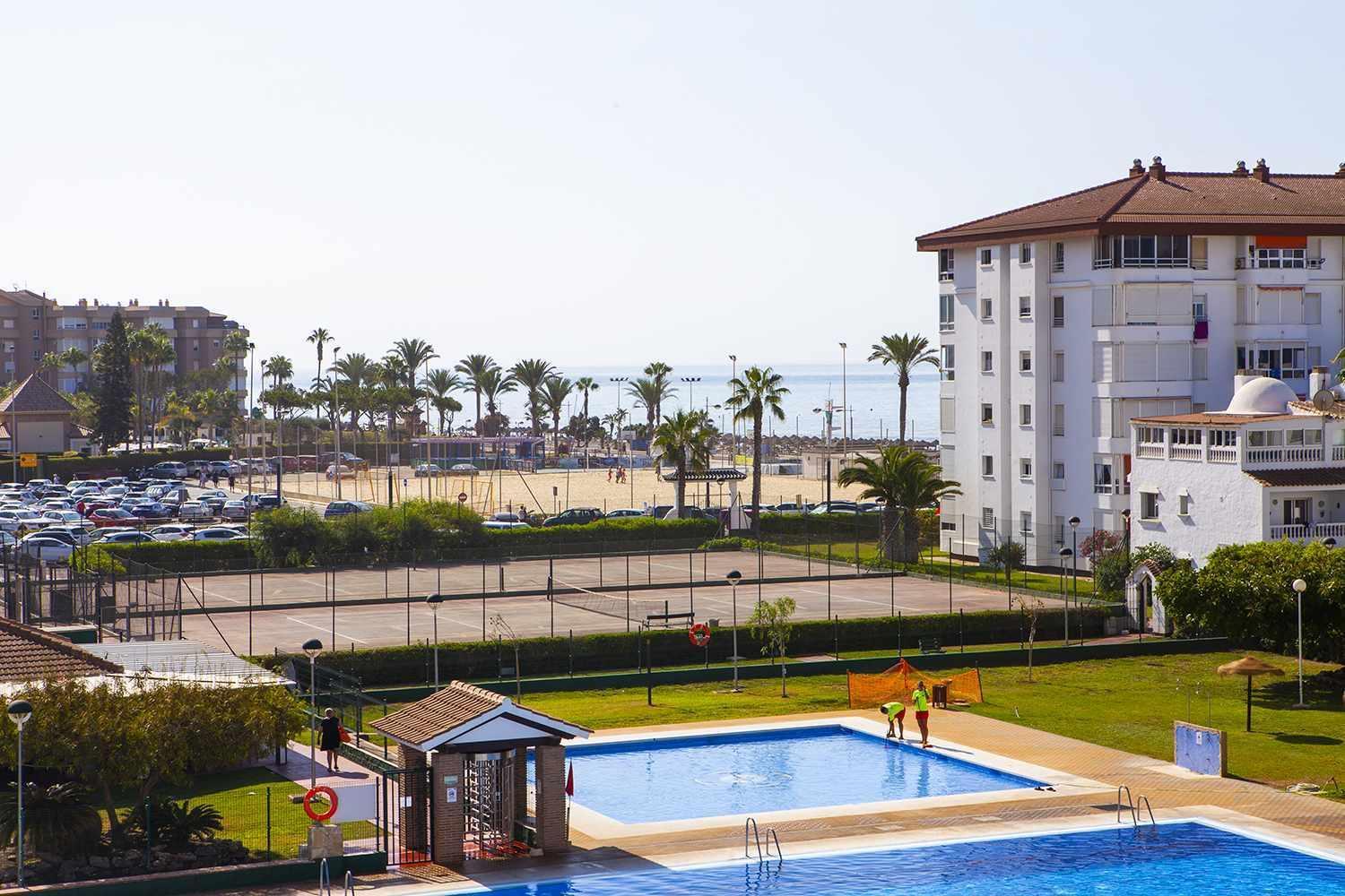 A 100M De Playa Piscina Y Todos Los Servicios Apartman Torrox Kültér fotó